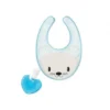 Chicco 3 in 1 Massaggiagengive morbido fresco e bavaglia azzurro 4m+