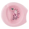 Chicco Pappa Facile piatto facile imbocco 6m+ 1 pezzo colore rosa