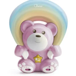 Chicco Rainbow Bear Proiettore Arcobaleno elettronico colore rosa 0m+