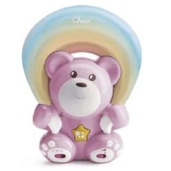 Chicco Rainbow Bear Proiettore Arcobaleno elettronico colore rosa 0m+