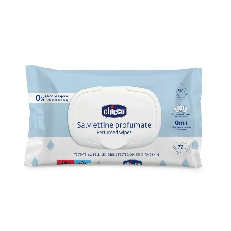 Chicco Salviettine Profumate 72 Pezzi