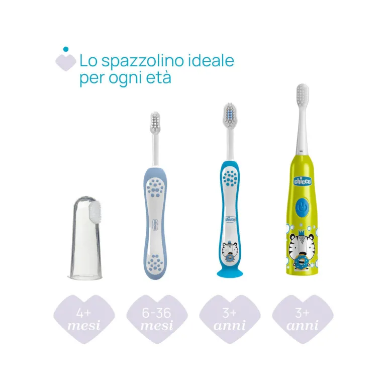 Chicco Spazzolino 3-6 Anni Tigre