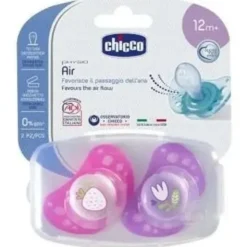 Chicco Succhietto Air Boy Silicone 2pz 12 Mesi+