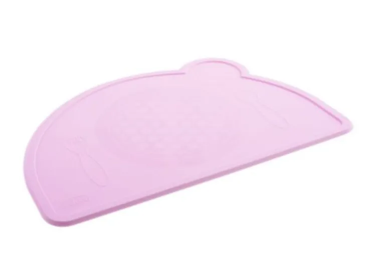 Chicco Take Eat Easy Tovaglietta in silicone colore rosa 1 pezzo 18m+