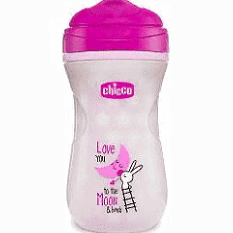 Chicco Tazza Glowling 14 Mesi+ Rosa 150ml