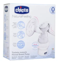 Chicco Tiralatte manuale Natural feeling con campana anatomica