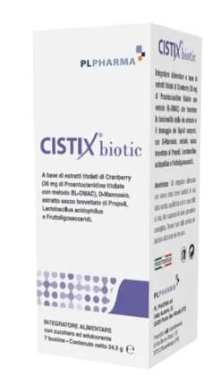 Cistix Biotic utile per il benessere delle vie urinarie 7 bustine