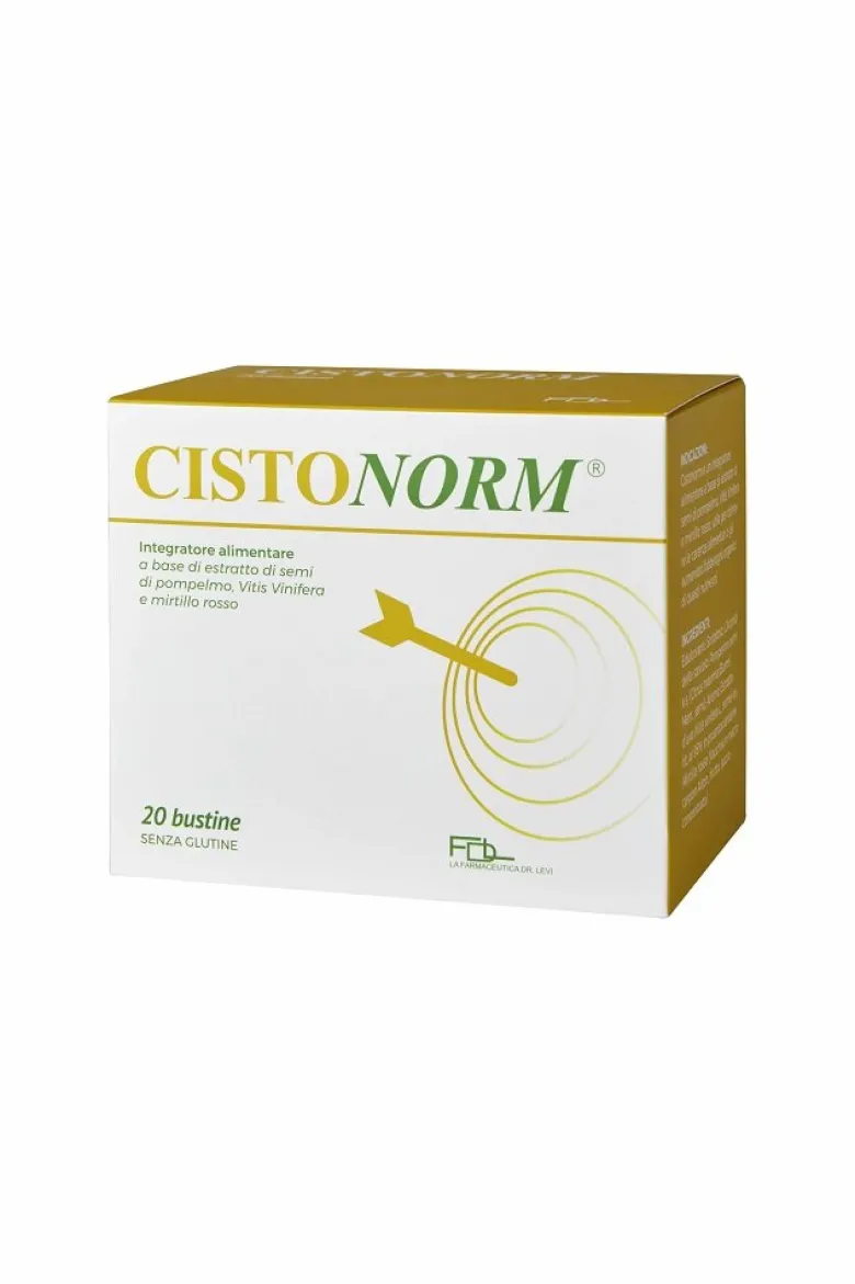 Cistonorm integratore alimentare utile per le vie urinarie 20 bustine