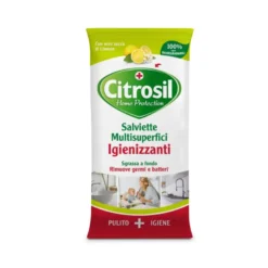Citrosil Home Protection Salviette Multisuperfici Igienizzanti Limone