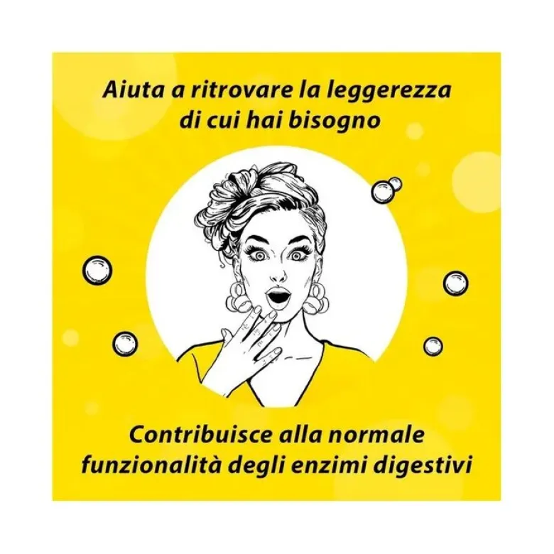 Citrosodina Effervescente Integratore Alimentare Digestivo con Calcio al Limone 20 Bustine