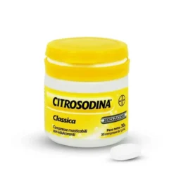 Citrosodina Masticabile Digestivo per Pesantezza di Stomaco 30 Compresse Masticabili senza zucchero