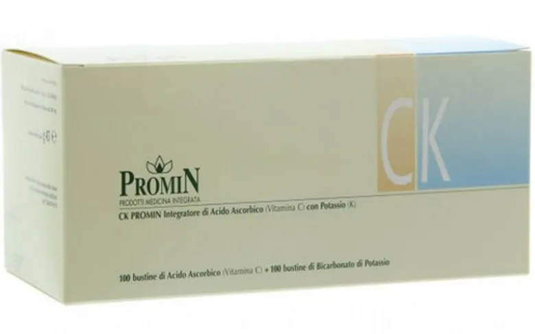 Ck Promin acido ascorbico e bicarbonato di potassio 200 bustine