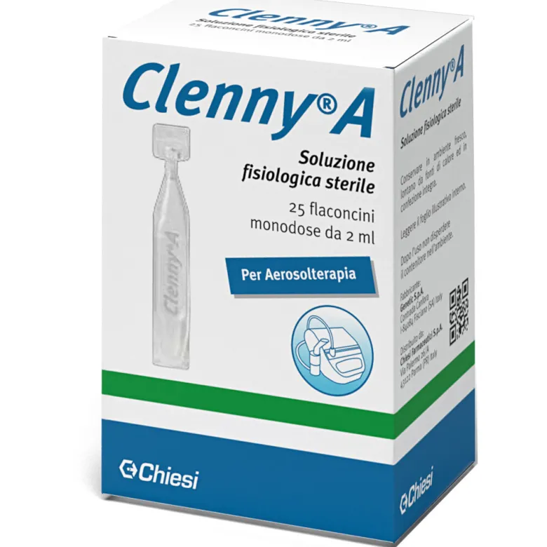 Clenny A Soluzione Fisiologica Sterile - 25 Flaconcini