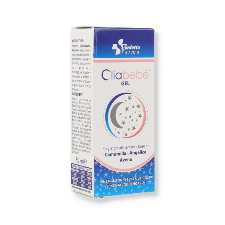 Cliabebè Gel integratore per bambini 30ml