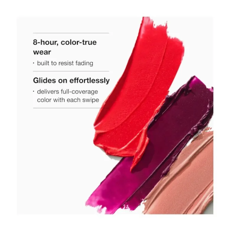 Clinique Pop Longwear Lipstick Rossetto Shine Plum