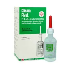 Clisma Fleet Pronto uso 21,4g/9,4g soluzione rettale 4 contenitori monodose da 133ml