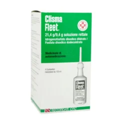 Clisma Fleet Pronto uso 21,4g/9,4g soluzione rettale 4 contenitori monodose da 133ml