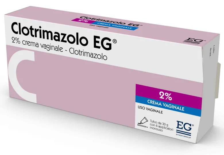 Clotrimazolo eg 2% Crema Vaginale 30 g con 6 Applicatori Monouso