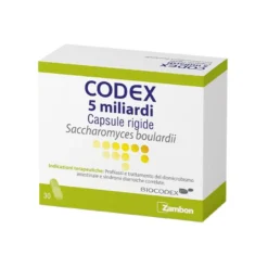 Codex 5 Miliardi Saccharomyces Boulardii 30 capsule rigide