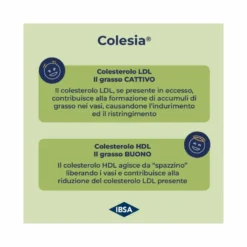 Colesia Per Il Metabolismo E Il Colesterolo 30 Capsule Molli