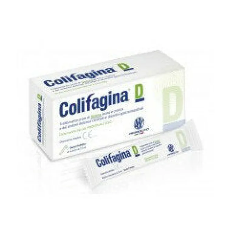 Colifagina D integratore per il benessere del transito intestinale 12 bustine