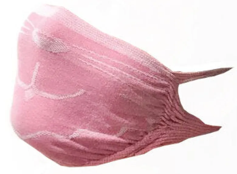 Colipra Mascherina Filtrante Idrorepellente Lavabile 6-14 Anni Bambina colore rosa 1 pezzo