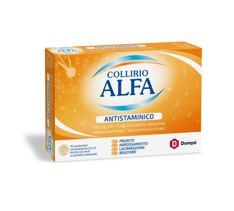 Collirio Alfa Antistaminico 10 contenitori monouso