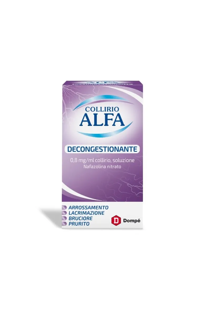 Collirio Alfa Decongestionante 0.8mg/ml collirio 10ml