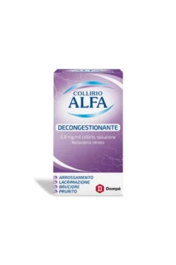 Collirio Alfa Decongestionante 0.8mg/ml collirio 10ml
