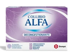 Collirio Alfa Decongestionante 0.8mg/ml collirio 10 contenitori monodose