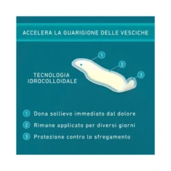 Compeed cerotti per vesciche delle dita dei piedi 8 pezzi
