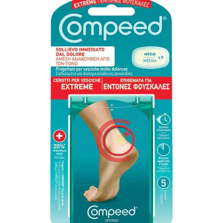Compeed cerotti per vesciche extreme 5 pezzi