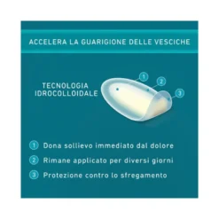 Compeed Sollievo Immediato cerotti per vesciche taglia media 5 pezzi