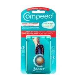 Compeed Sport cerotti per vesciche alla pianta del piede 5 pezzi