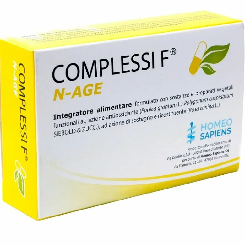 Complessi F N-Age integratore antiossidante 30 compresse