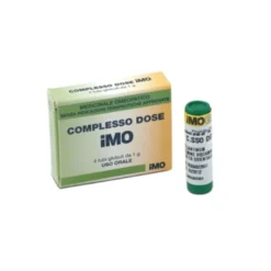 Complesso Dose medicinale omeopatico 4 tubi globuli da 1g