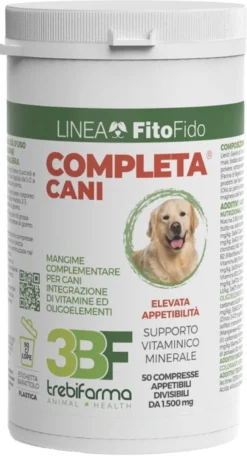 Completa cani supporto vitaminico minerale 50 compresse