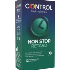 Control New Non Stop Retard 12 Pezzi Preservativi a Lunga Durata