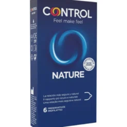 Control Preservativi Nature in lattice di gomma naturale 6 profilattici
