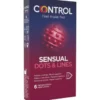 Control Sensual Dots & Lines 6 Profilattici