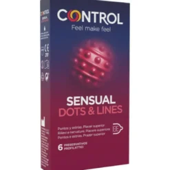 Control Sensual Dots & Lines 6 Profilattici