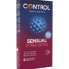 Control Sensual Xtra Dots 6 Preservativi