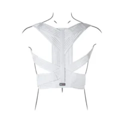 Corsetto Dorsale Raddrizza Spalle 37cm Grigio Perla