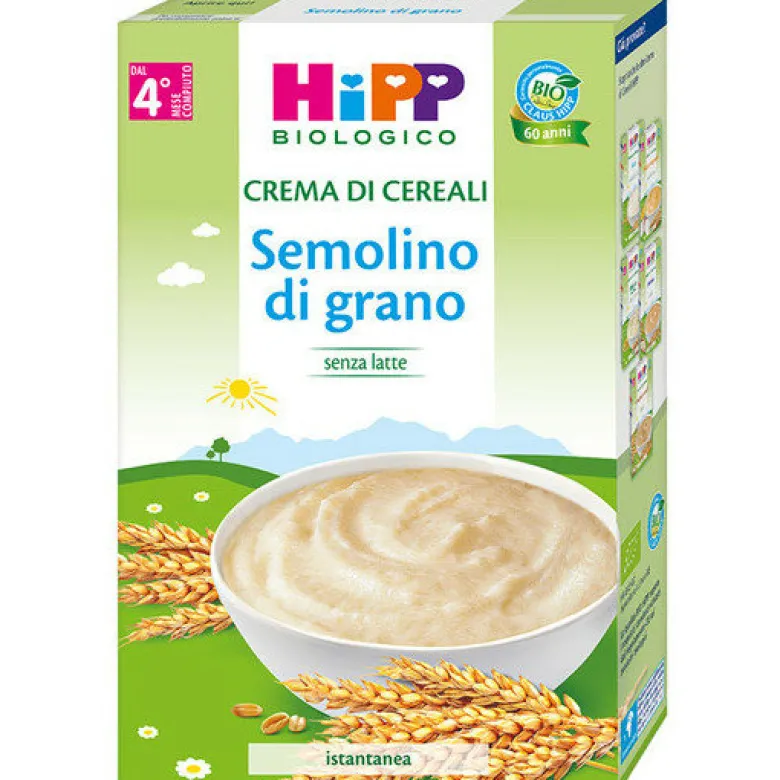 Crema Di Cereali Semolino Di Grano
