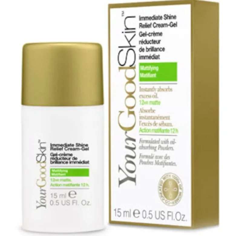 Crema Gel Viso Anti-Lucidità Sollievo Immediato