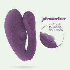 Crushious Vibratore Pleasuriser Ricaricabile Con Telecomando