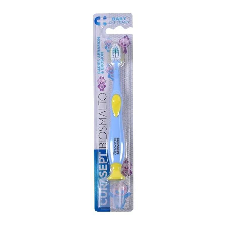 Curasept Biosmalto Baby spazzolino 0-3 anni 1 pezzo colori assortiti