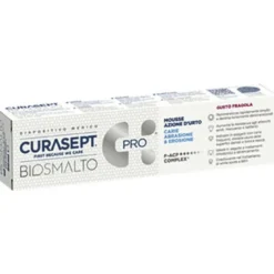 Curasept Biosmalto Pro Mousse Azione Urto gusto fragola 50ml