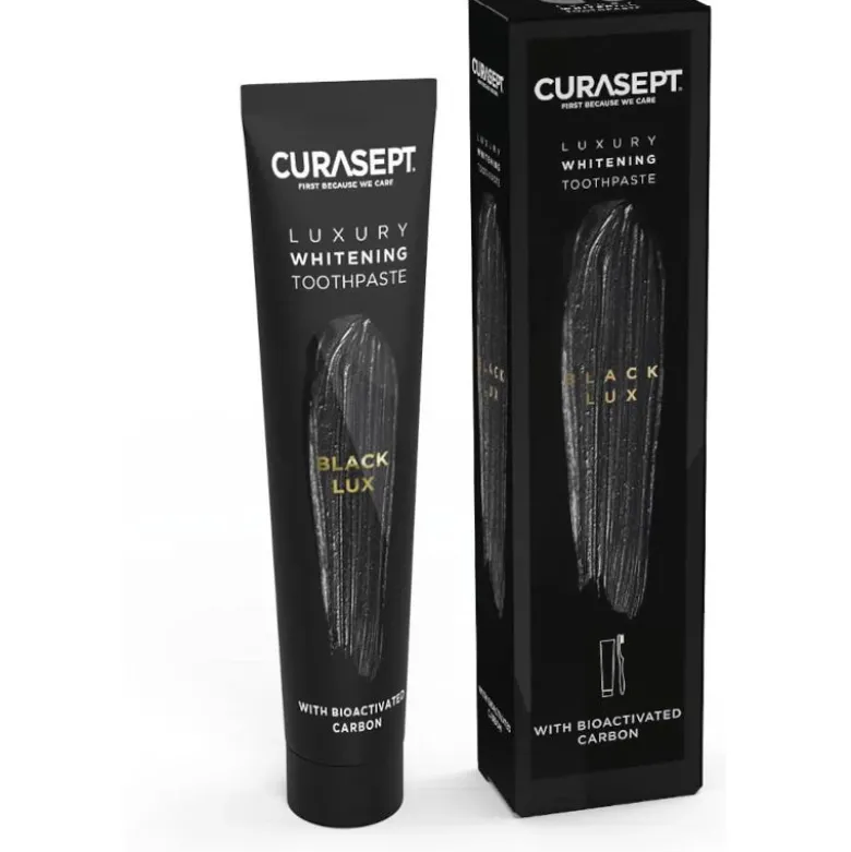 Curasept Black Luxury Whitening dentifricio 75ml