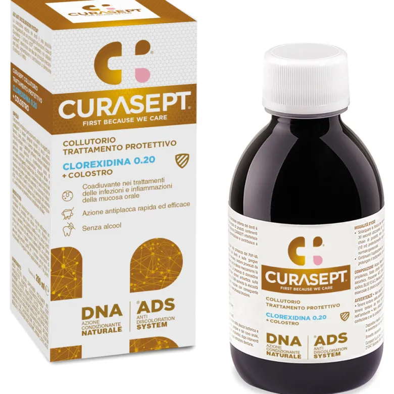 Curasept Collutorio ADS + DNA trattamento protettivo 200ml